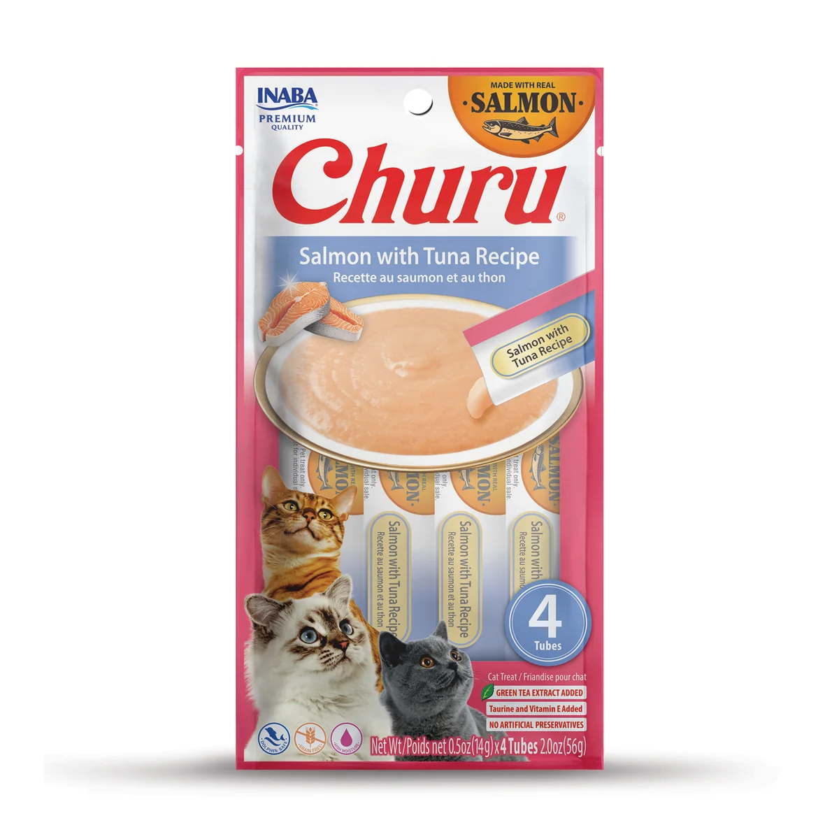 مكافآت القطط INABA Churu بنكهة التونة